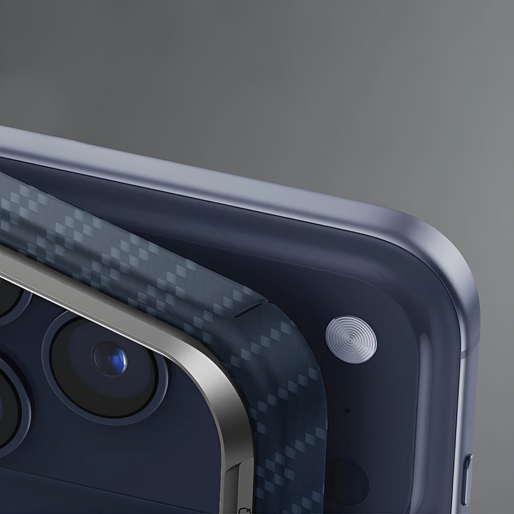 Etui MagSafe dla Apple iPhone 17 Pro Max, UNIQ, Keva MagClick, Denim