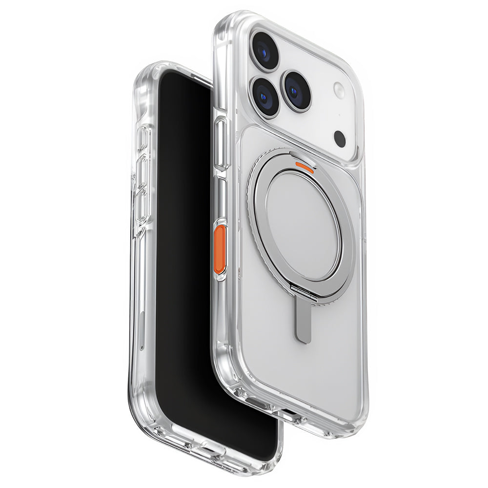 Etui na Apple iPhone 17 Pro Max, UNIQ, Swivix, Srebrne