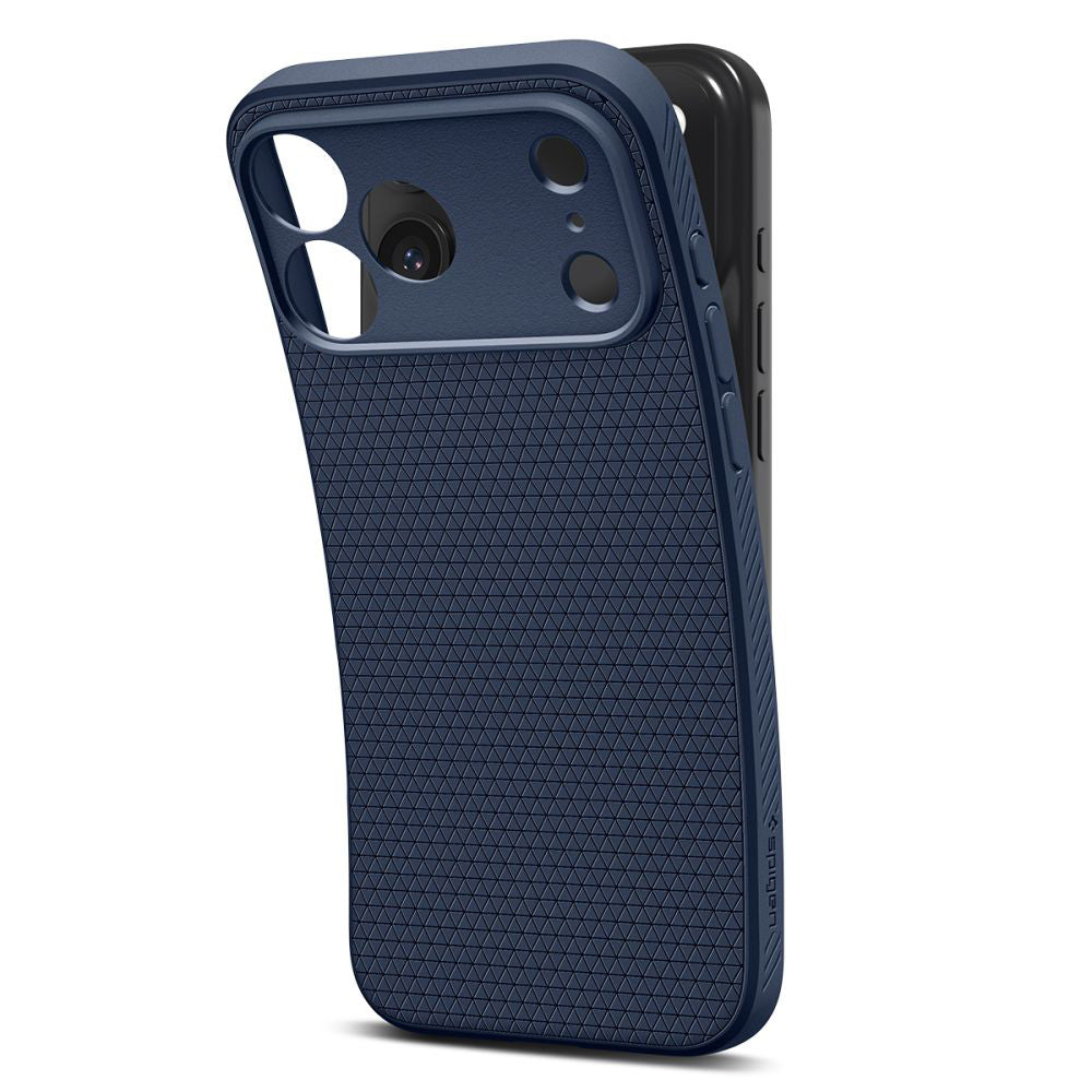 Etui na Apple iPhone 17 Pro, Spigen, Liquid Air, Granatowe