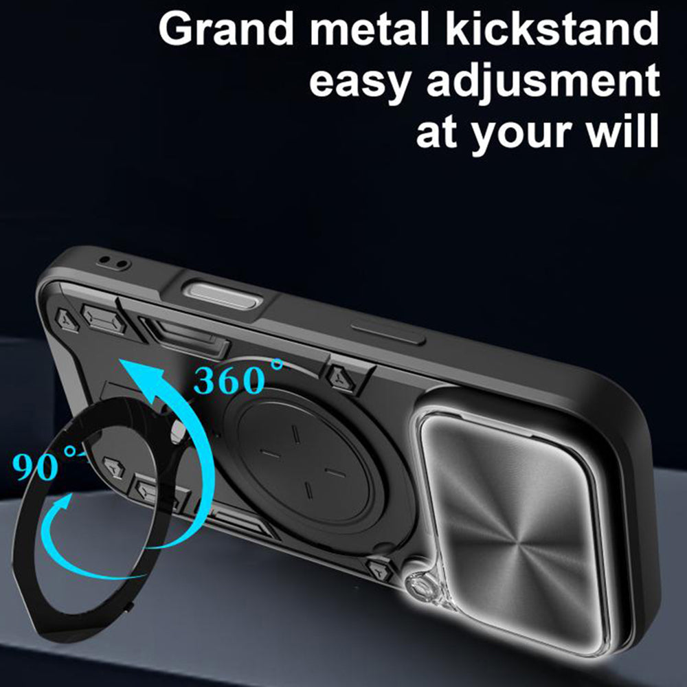 Etui na Apple iPhone 17 Pro, Techsuit, CamGuard Pro, Złoty Róż