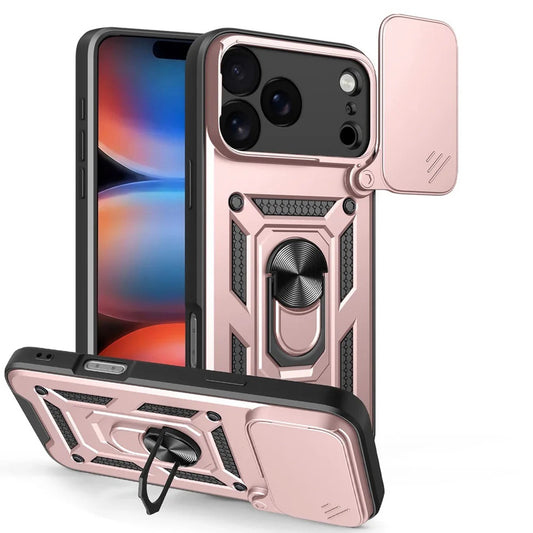 Etui na Apple iPhone 17 Pro, Techsuit, CamShield, Różowy
