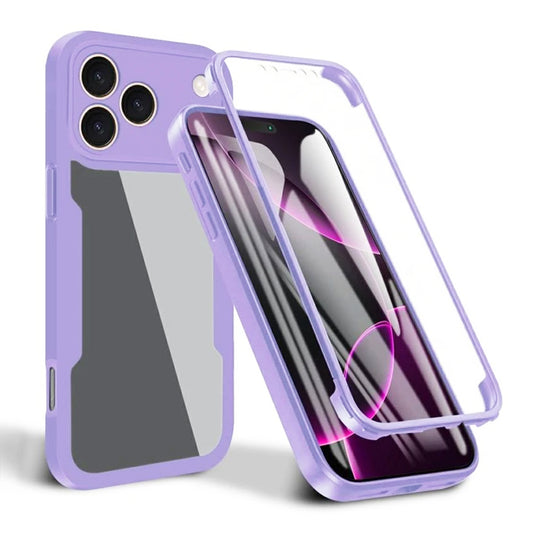 Etui na Apple iPhone 17 Pro, Techsuit, ColorVerse 360, Fioletowy