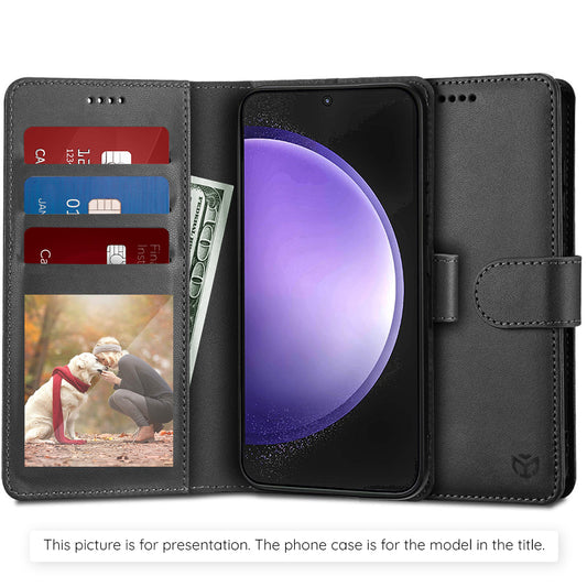 Etui na Apple iPhone 17 Pro, Techsuit, Diary Book, Czarne