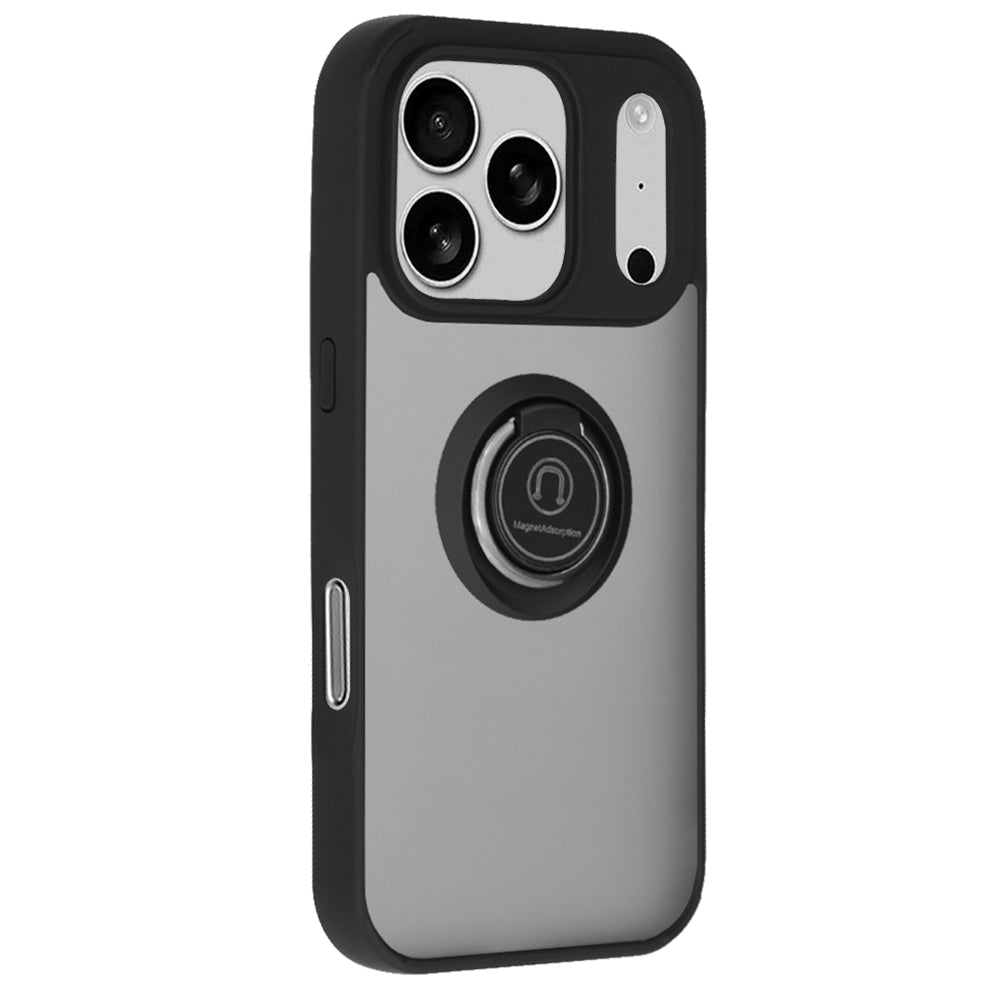 Etui na Apple iPhone 17 Pro, Techsuit, Glinth, Czarne