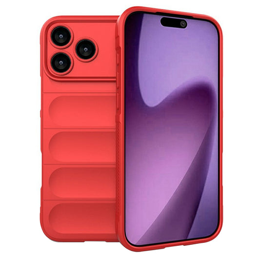 Etui na Apple iPhone 17 Pro, Techsuit, Magic Shield, Czerwone