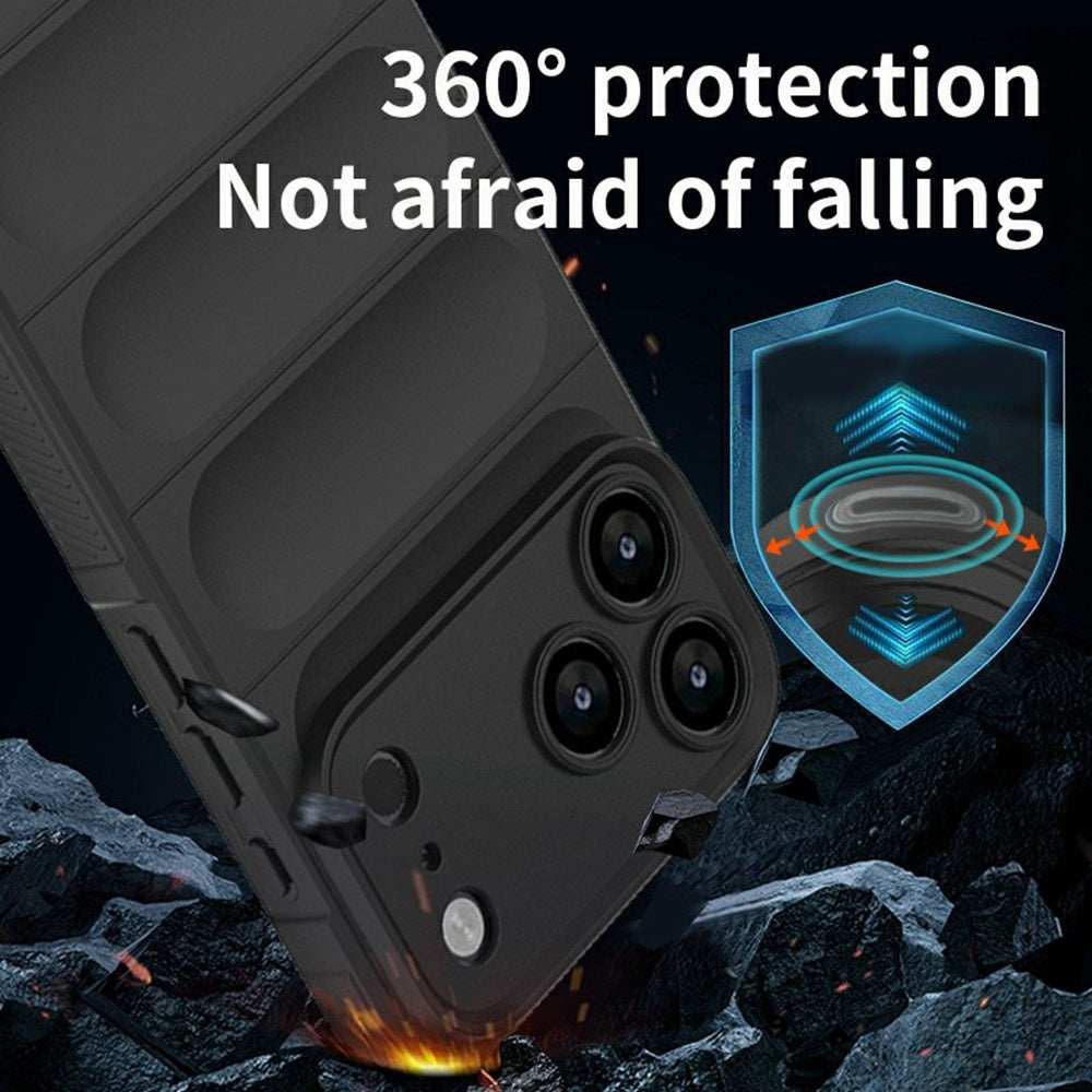 Etui na Apple iPhone 17 Pro, Techsuit, Magic Shield, Czerwone