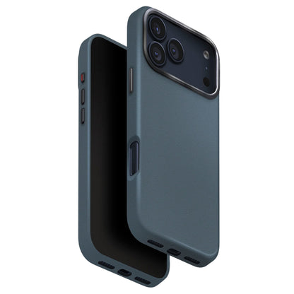 Etui na Apple iPhone 17 Pro, UNIQ, Lyden Leatherette, Niebieskie
