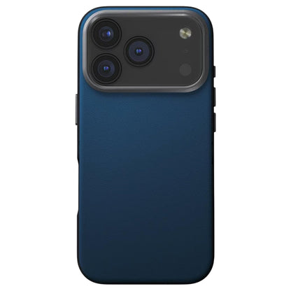 Etui na Apple iPhone 17 Pro, UNIQ, Lyden Leatherette, Czarny Niebieski