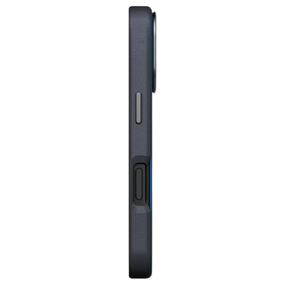 Etui na Apple iPhone 17 Pro, UNIQ, Lyden Leatherette, Czarny Niebieski