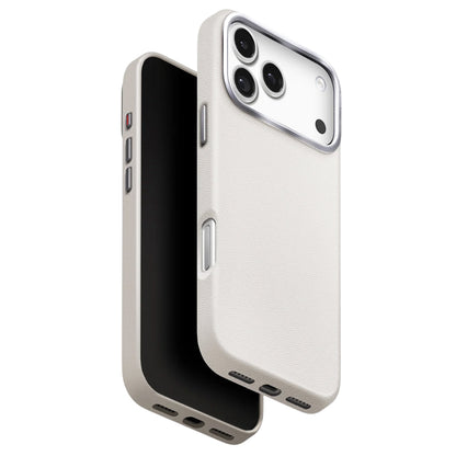 Etui na Apple iPhone 17 Pro, UNIQ, Lyden Leatherette, Szare