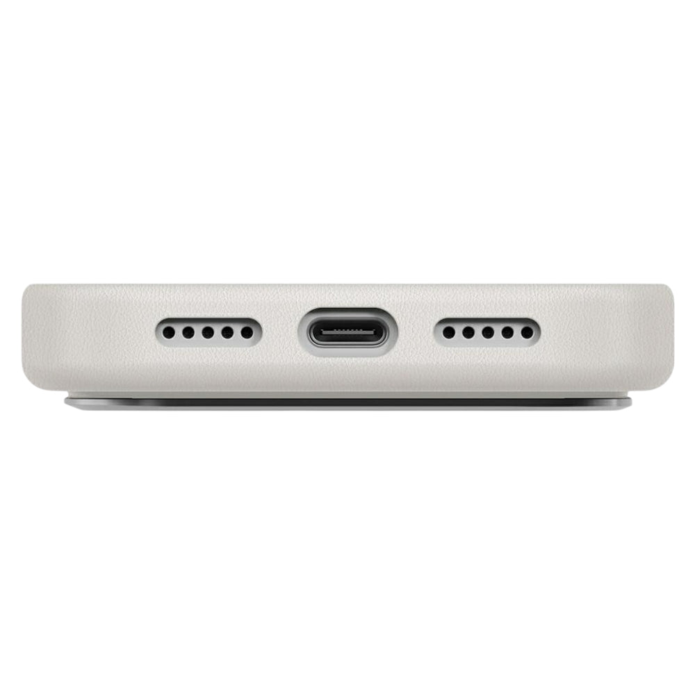 Etui na Apple iPhone 17 Pro, UNIQ, Lyden Leatherette, Szare