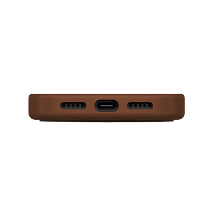 Etui na Apple iPhone 17 Pro, UNIQ, Lyden Leatherette, Brązowy