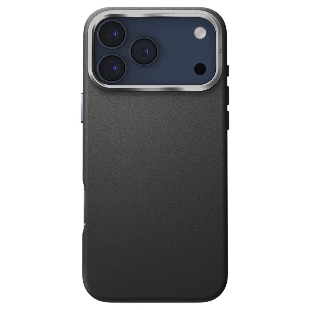 Etui na Apple iPhone 17 Pro, UNIQ, Lyden Leatherette, Czarne