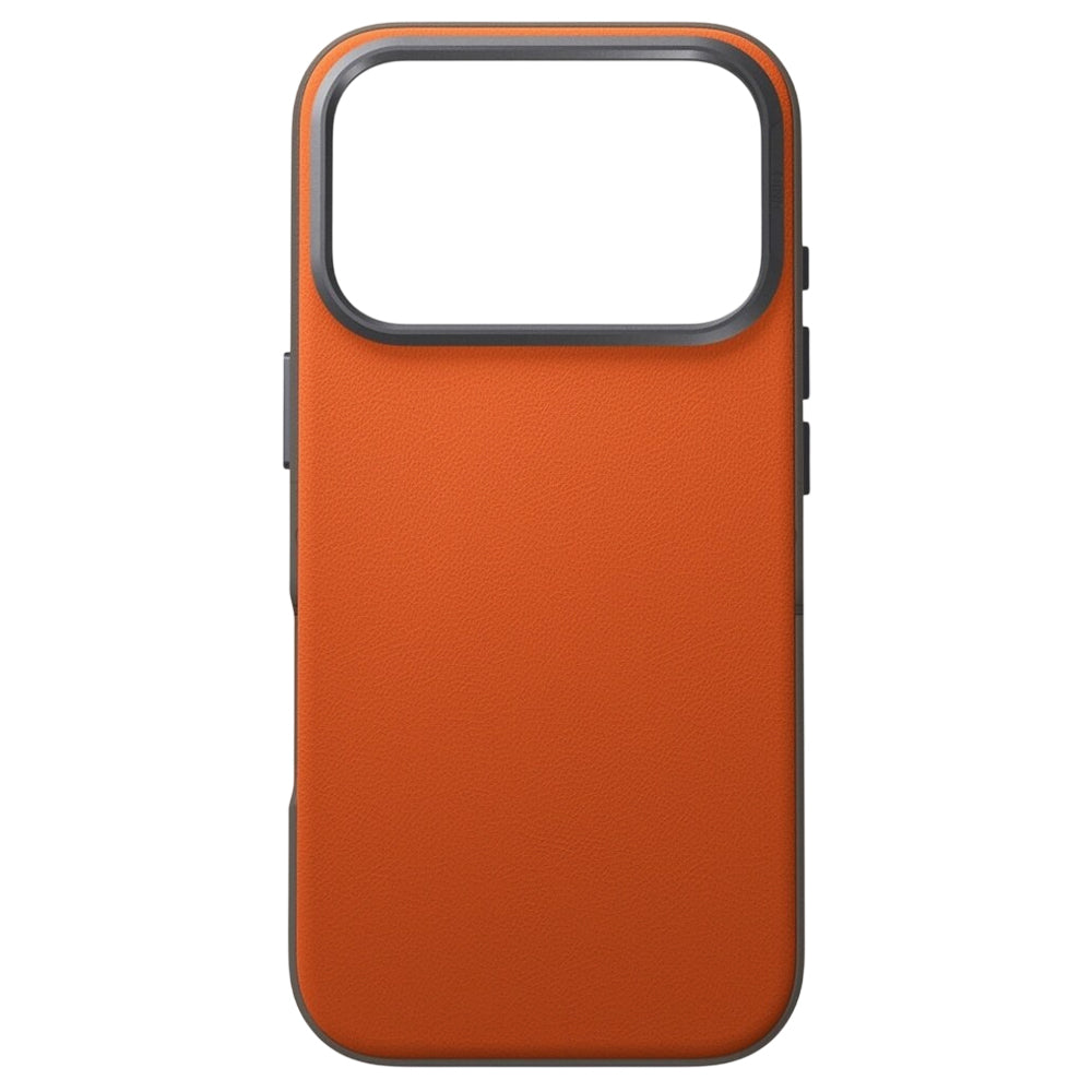 Etui na Apple iPhone 17 Pro, UNIQ, Lyden Leatherette, Beż Pomarańczowy