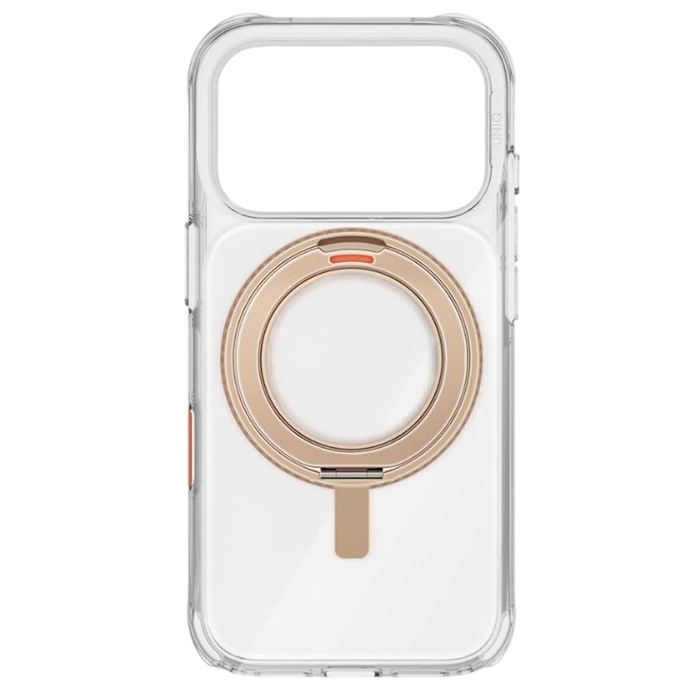 Etui na Apple iPhone 17 Pro, UNIQ, Swivix, Złote