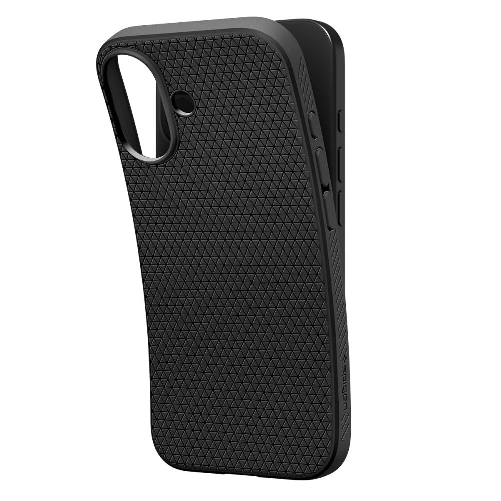 Etui na Apple iPhone 17, Spigen, Liquid Air, Matowe Czarne