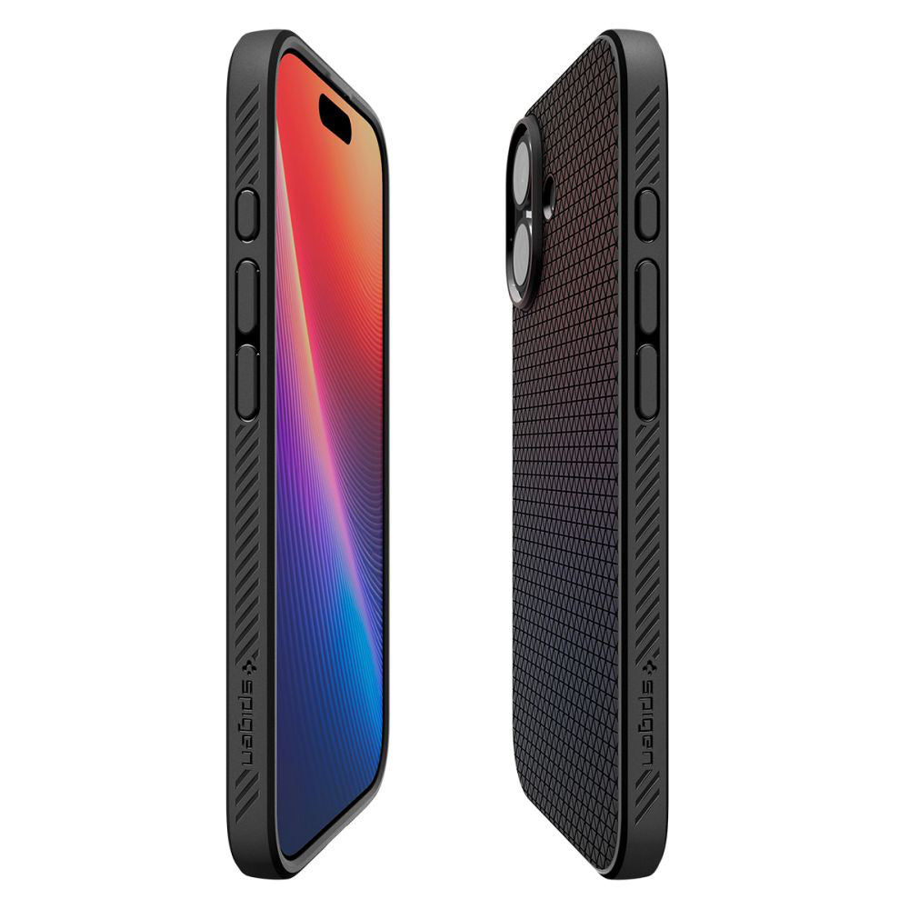 Etui na Apple iPhone 17, Spigen, Liquid Air, Matowe Czarne