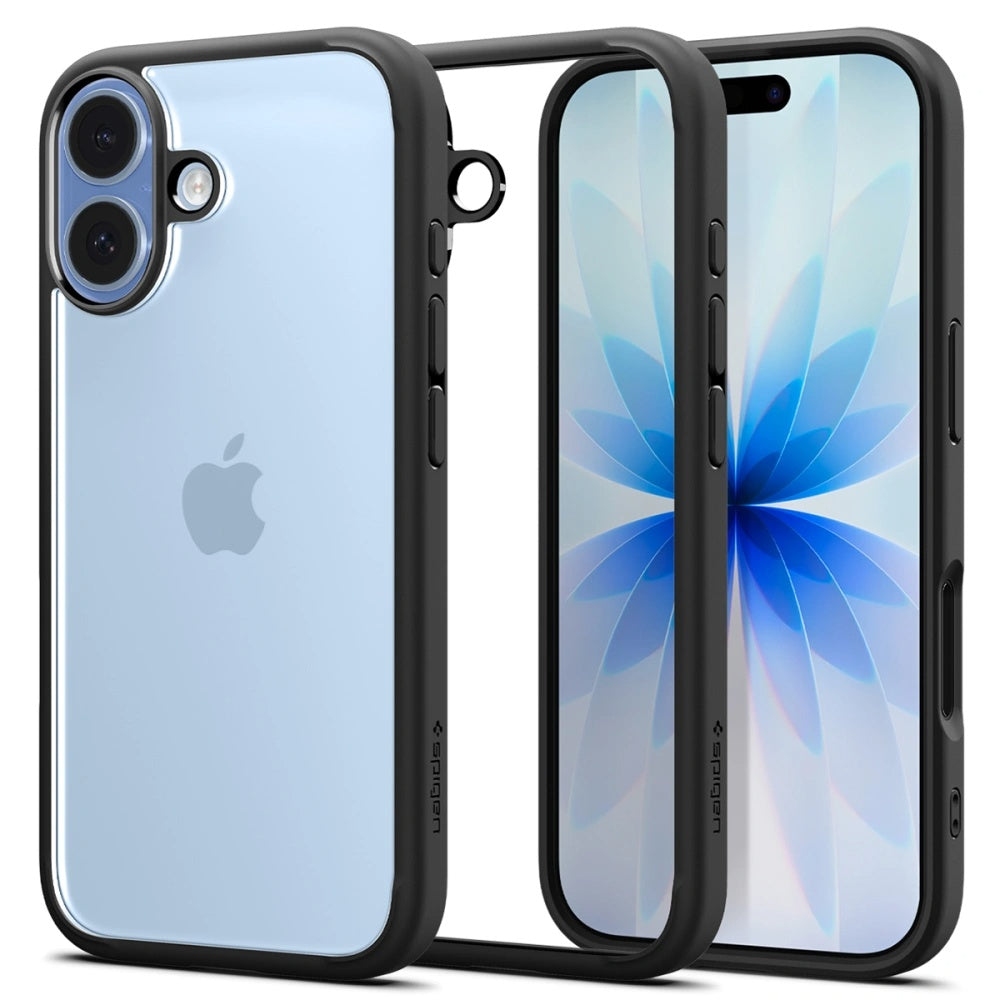Etui na Apple iPhone 17, Spigen, Ultra Hybrid, Matowe Czarne