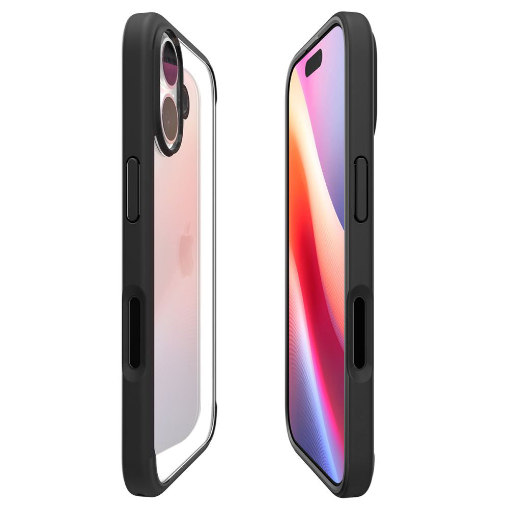 Etui na Apple iPhone 17, Spigen, Ultra Hybrid, Matowe Czarne