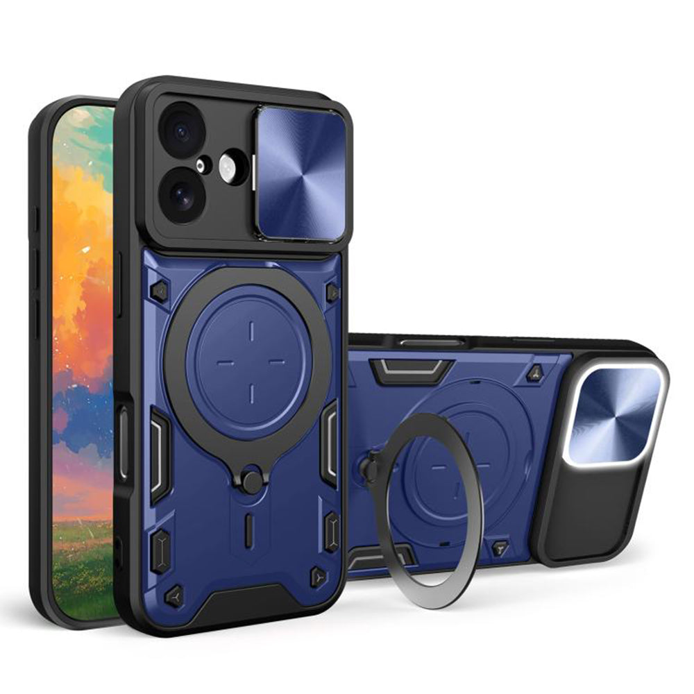 Etui na Apple iPhone 17, Techsuit, CamGuard Pro, Niebieskie