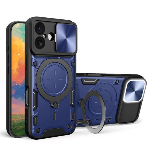 Etui na Apple iPhone 17, Techsuit, CamGuard Pro, Niebieskie