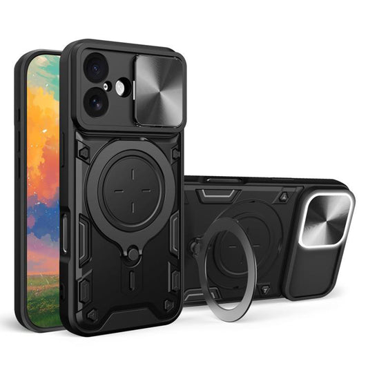 Etui na Apple iPhone 17, Techsuit, CamGuard Pro, Czarne