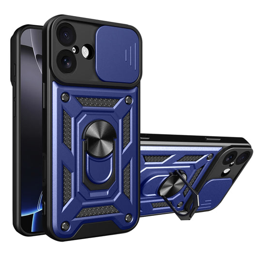 Etui na Apple iPhone 17, Techsuit, CamShield, Niebieskie