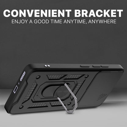Etui na Apple iPhone 17, Techsuit, CamShield, Niebieskie