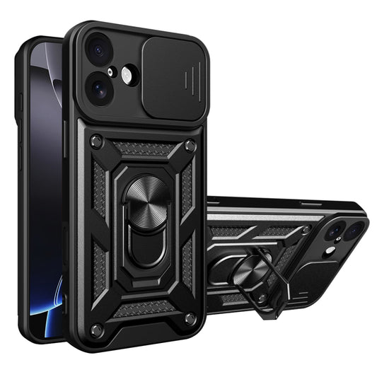 Etui na Apple iPhone 17, Techsuit, CamShield, Czarne