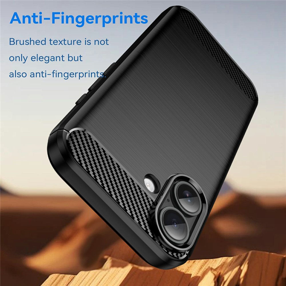Etui na Apple iPhone 17, Techsuit, Carbon, Czarne