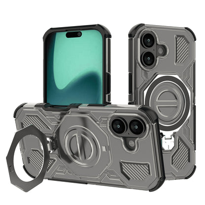 Etui na Apple iPhone 17, Techsuit, Carbon Shield Pro, Jasny Czarny