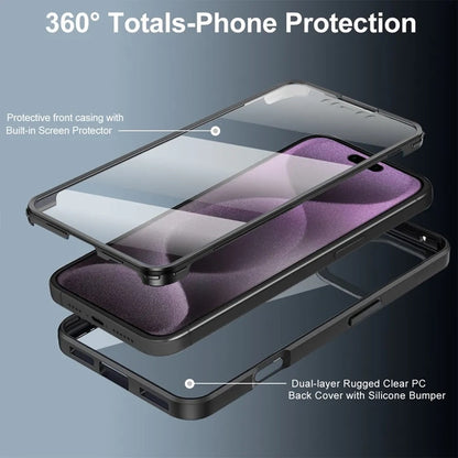 Etui na Apple iPhone 17, Techsuit, ColorVerse 360, Niebieskie