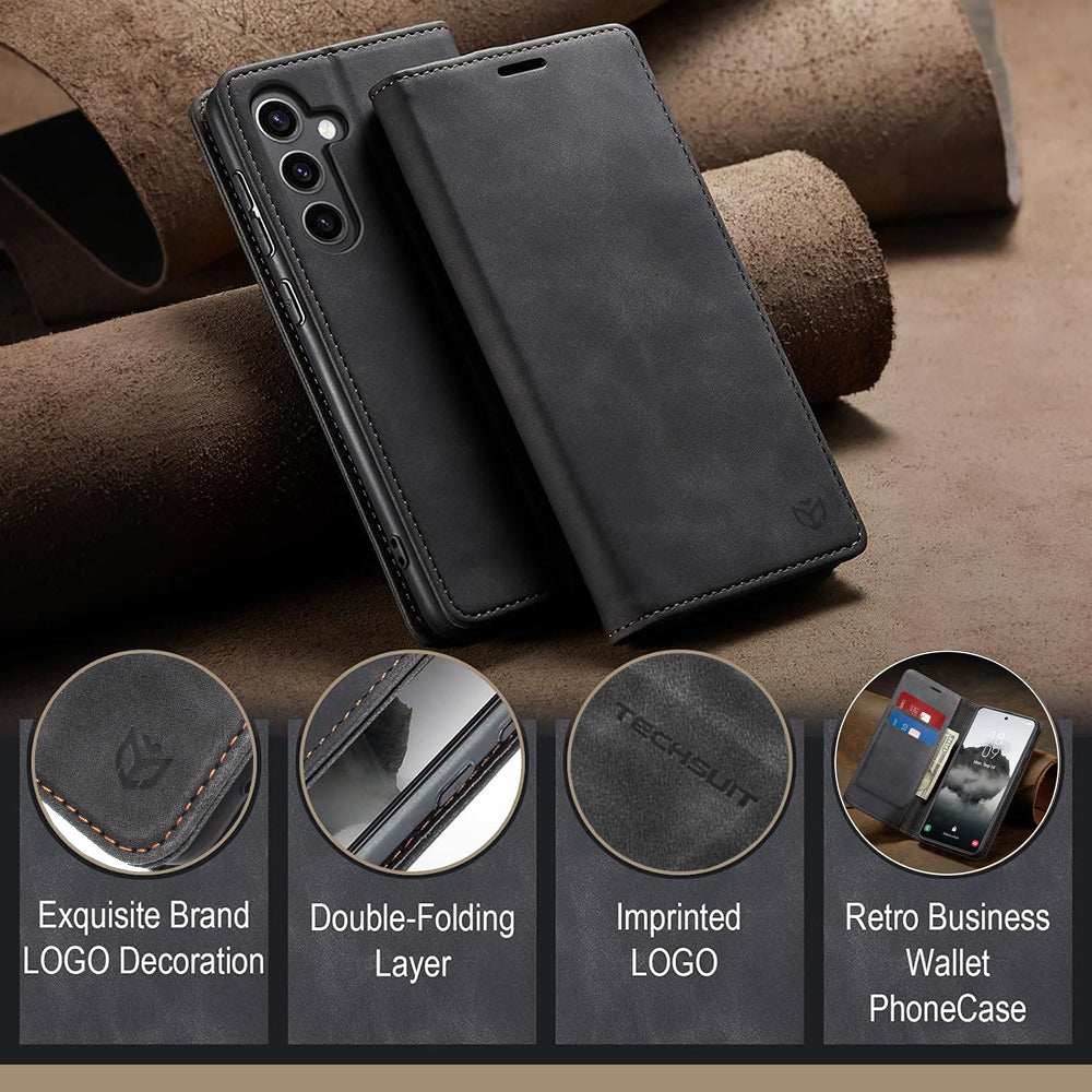 Etui na Apple iPhone 17, Techsuit, Confy, Czarne
