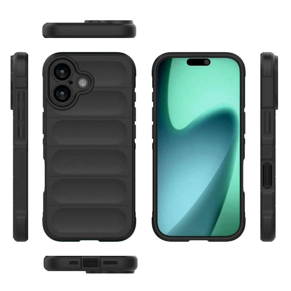 Etui na Apple iPhone 17, Techsuit, Magic Shield, Czarne