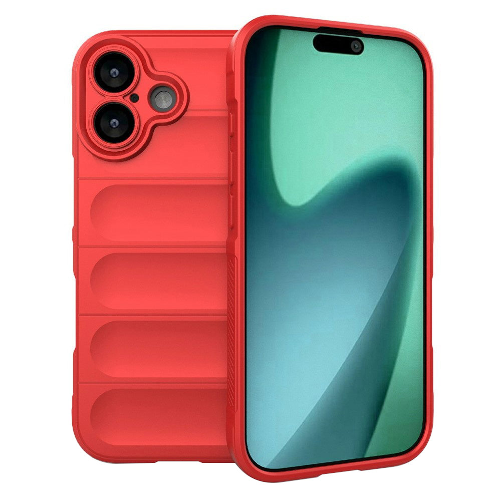 Etui na Apple iPhone 17, Techsuit, Magic Shield, Czerwone