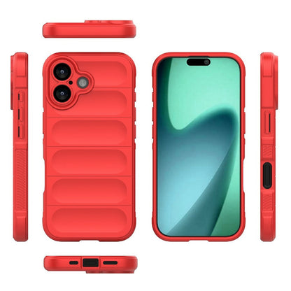 Etui na Apple iPhone 17, Techsuit, Magic Shield, Czerwone