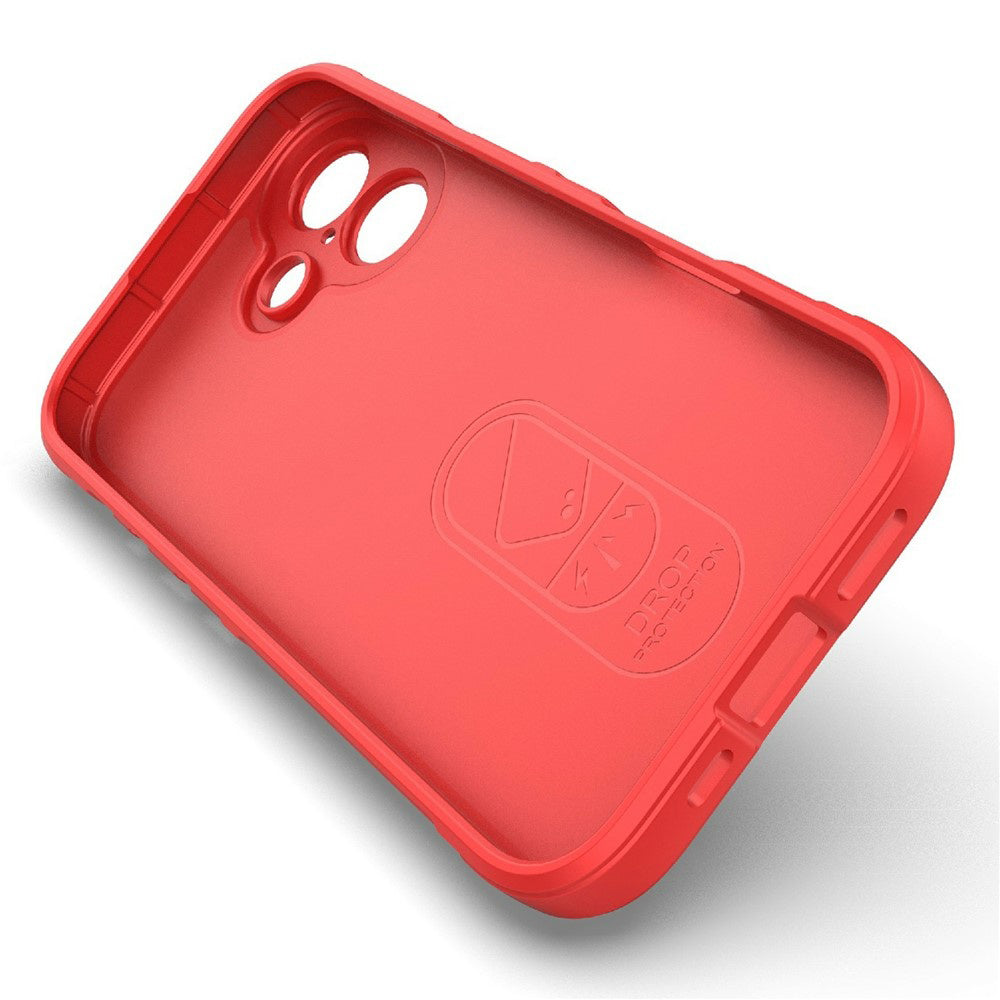 Etui na Apple iPhone 17, Techsuit, Magic Shield, Czerwone