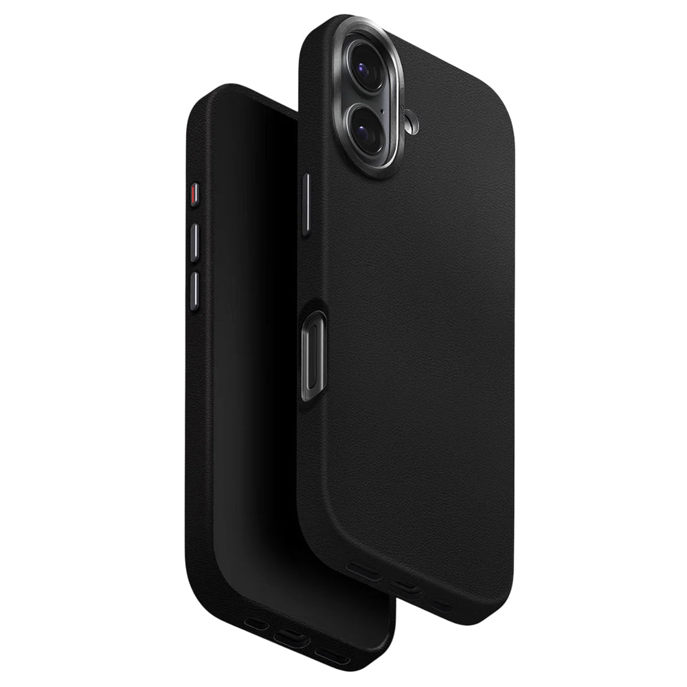 Case for Apple iPhone 17, UNIQ, Lyden Leatherette, Black