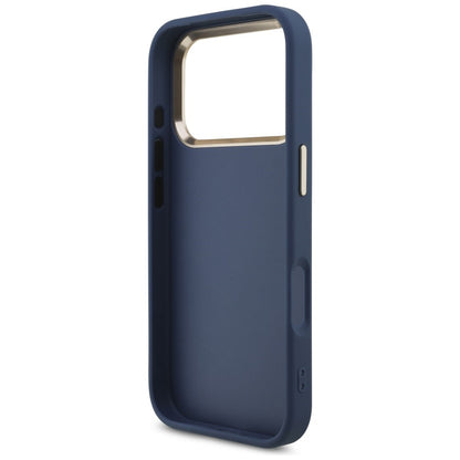 Etui na Apple iPhone 18 Pro / 17 Pro, Guess, 4G Big Classic Logo, Niebieskie