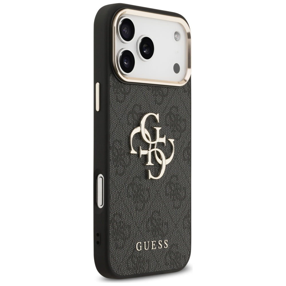 Etui na Apple iPhone 18 Pro / 17 Pro, Guess, 4G Big Classic Logo, Czarna