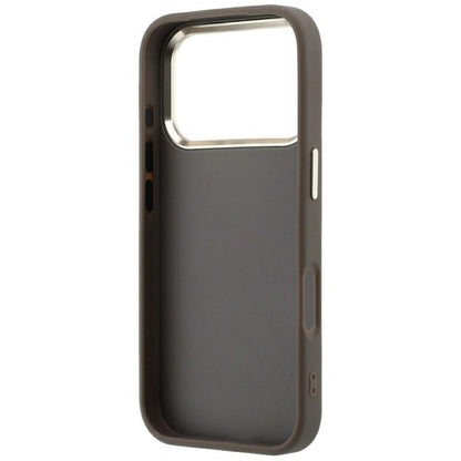 Etui na Apple iPhone 18 Pro / 17 Pro, Guess, 4G Big Strass Logo, Brązowy