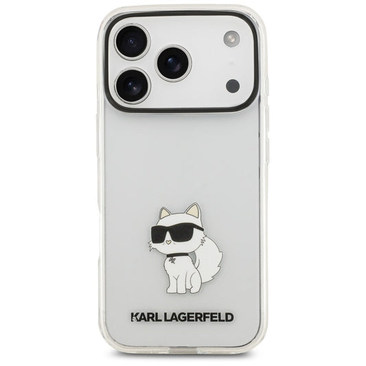 Etui do Apple iPhone 18 Pro / 17 Pro, Karl Lagerfeld, IML Choupette NFT, przezroczyste