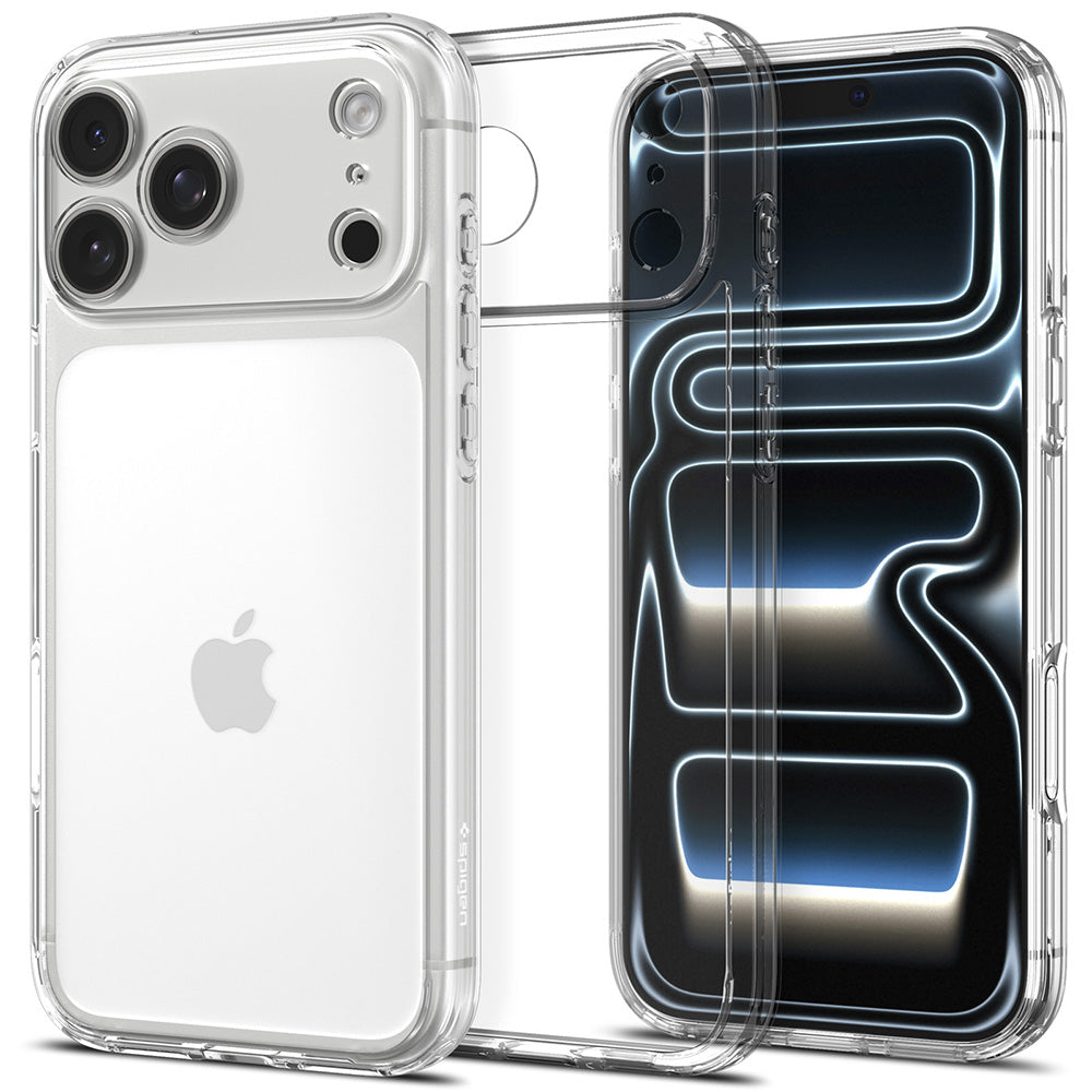 Etui na Apple iPhone 18 Pro / 17 Pro, Spigen, Ultra Hybrid, Przezroczyste ACS12153