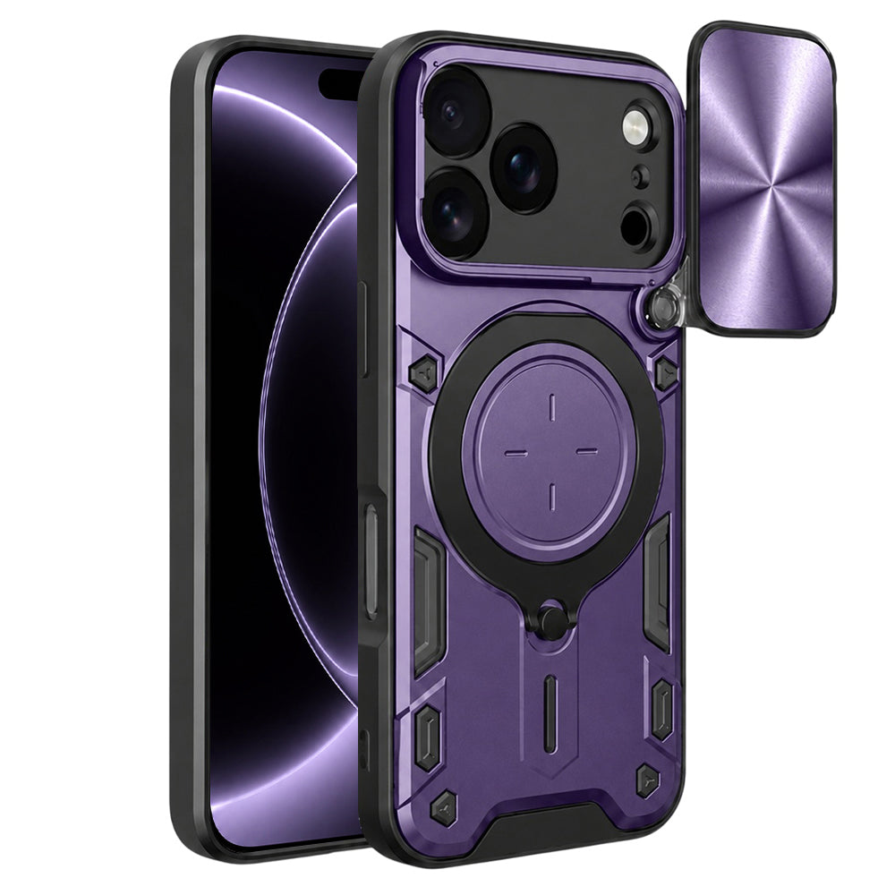 Etui na Apple iPhone 18 Pro / 17 Pro, Techsuit, CamGuard Pro, Fioletowy
