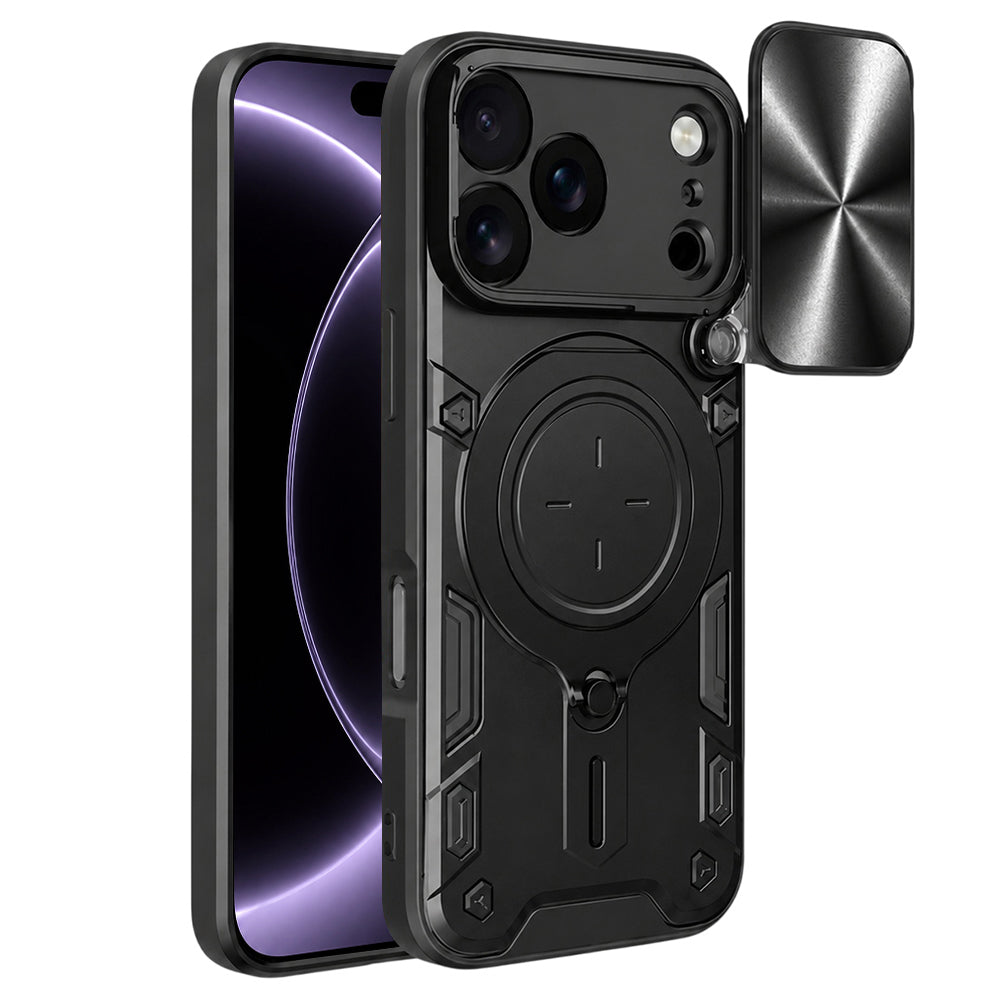 Etui na Apple iPhone 18 Pro / 17 Pro, Techsuit, CamGuard Pro, czarne