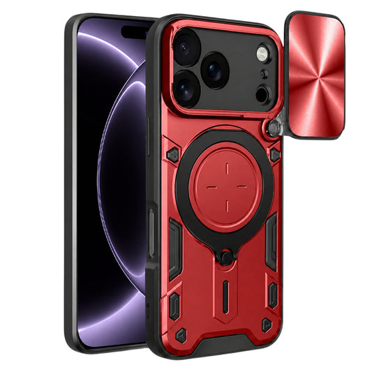 Etui na Apple iPhone 18 Pro / 17 Pro, Techsuit, CamGuard Pro, Czerwony