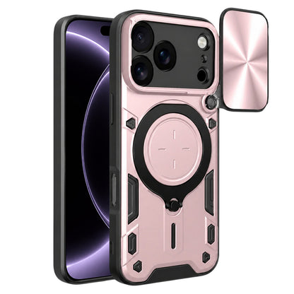 Etui na Apple iPhone 18 Pro / 17 Pro, Techsuit, CamGuard Pro, Różowo-Złote