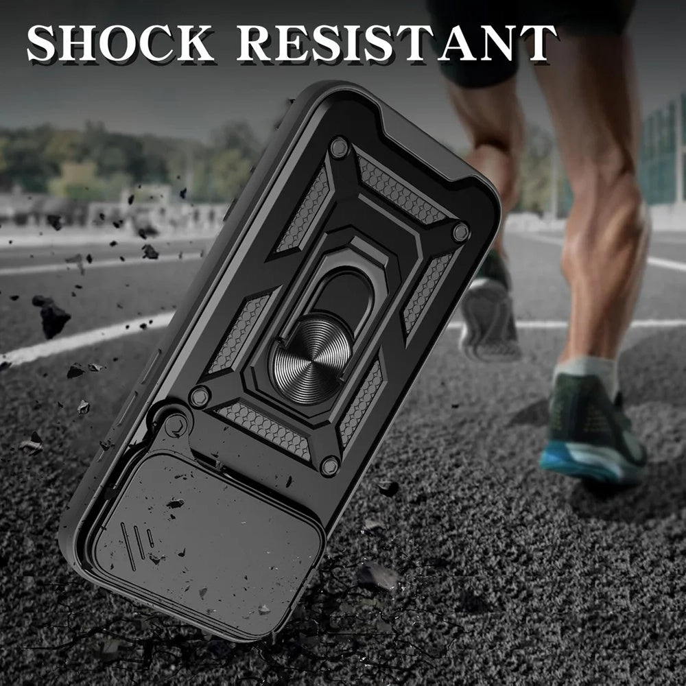 Etui na Apple iPhone 18 Pro / 17 Pro, Techsuit, CamShield, Czarny