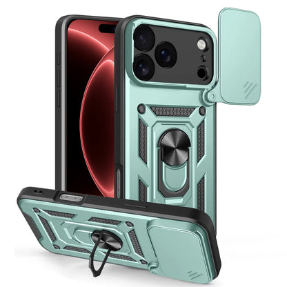 Etui na Apple iPhone 18 Pro / 17 Pro, Techsuit, CamShield, Zielony