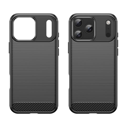 Etui na Apple iPhone 18 Pro / 17 Pro, Techsuit, Carbon, Czarny